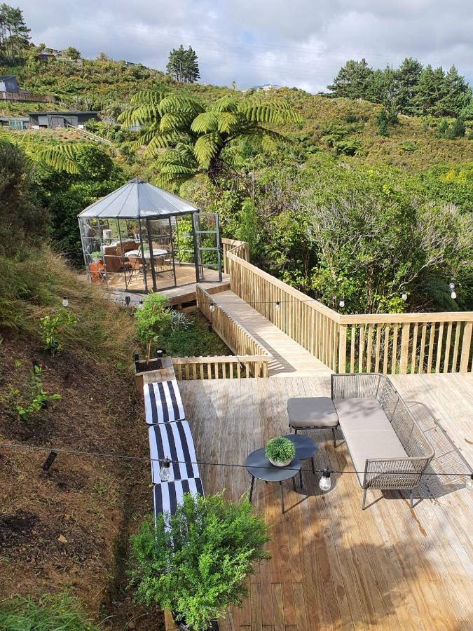 Tiny House With Greenhouse Dining Lower Hutt Eksteriør bilde